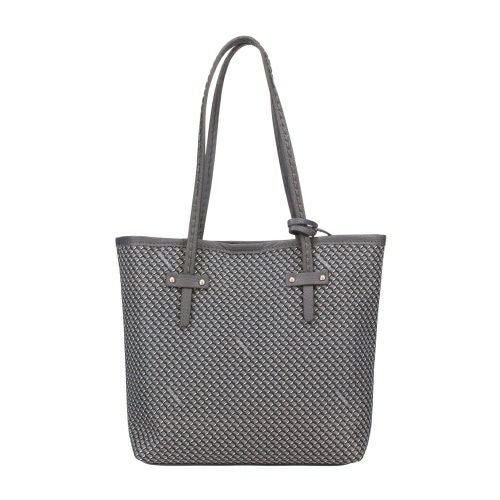 プリニオ ヴィソナ トートバッグ レディース グレー PLINIO VISONA 24936 AVIO