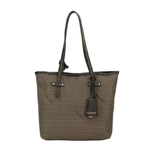 プリニオ ヴィソナ トートバッグ レディース ブラック PLINIO VISONA 24936 NERO