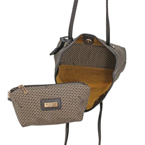 プリニオ ヴィソナ トートバッグ レディース ブラック PLINIO VISONA 24936 NERO