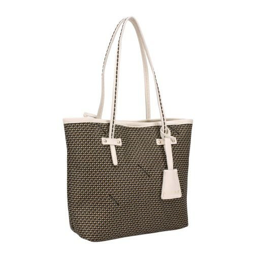 プリニオ ヴィソナ トートバッグ レディース ブラック PLINIO VISONA 24936 NERO/LATTE