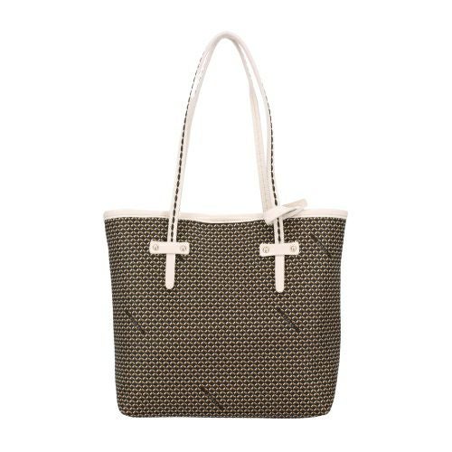 プリニオ ヴィソナ トートバッグ レディース ブラック PLINIO VISONA 24936 NERO/LATTE