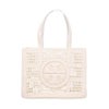 トリーバーチ トートバッグ レディース エラ スモールトート クロシェ ロゴ ホワイト TORY BURCH 158040 100