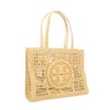 トリーバーチ トートバッグ レディース エラ スモールトート クロシェ ロゴ ベージュ TORY BURCH 158040 254