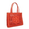 トリーバーチ トートバッグ レディース エラ スモールトート クロシェ ロゴ レッド TORY BURCH 158040 627