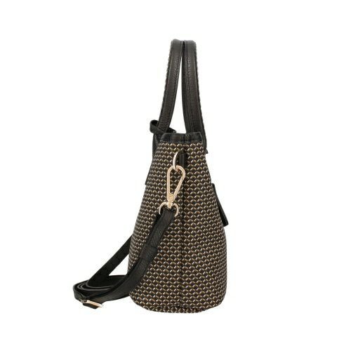 プリニオ ヴィソナ ハンドバッグ レディース ブラック PLINIO VISONA 24935 NERO