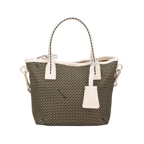 プリニオ ヴィソナ ハンドバッグ レディース ブラック PLINIO VISONA 24935 NERO/LATTE