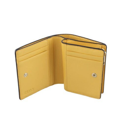 フルラ 二つ折り財布 レディース カメリア イエロー FURLA WP00307 HSF000 CRE00 CREMA