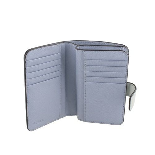 フルラ 二つ折り財布 レディース カメリア グリーン FURLA WP00314 ARE000 3788S RUGIADA+NUVOLA int.