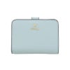 フルラ 二つ折り財布 レディース カメリア レザー スモール コンパクト ウォレット ブルー FURLA WP00315 ARE000 AQ000 ACQUAMARINA