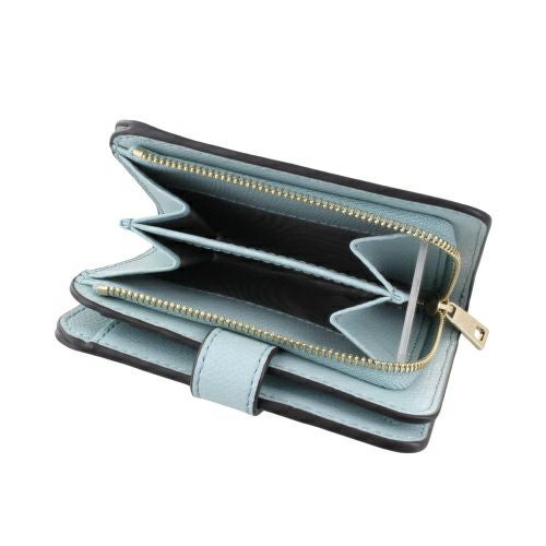 フルラ 二つ折り財布 レディース カメリア レザー スモール コンパクト ウォレット ブルー FURLA WP00315 ARE000 AQ000 ACQUAMARINA