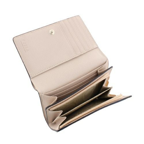 フルラ 二つ折り財布 レディース カメリア レザー ミディアム フラップ コンパクト ウォレット ブルー FURLA WP00325 ARE000 3593S NUVOLA+BALLERINA i int.