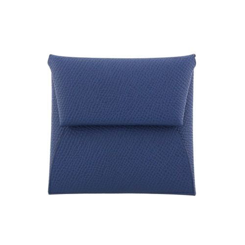 エルメス コインケース レディース バスティア エプソン ブルー HERMES