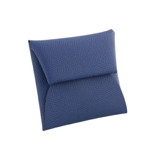 エルメス コインケース レディース バスティア エプソン ブルー HERMES ブルータイ
