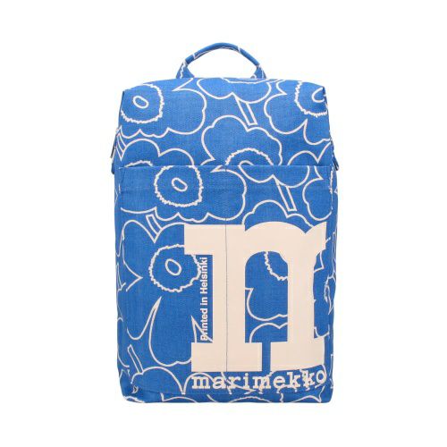 マリメッコ リュックサック バックパック レディース MONO BACKPACK PIIRTO UNIKKO ブルー marimekko 094148 580 Blue/Off White