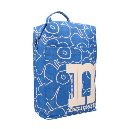 マリメッコ リュックサック バックパック レディース MONO BACKPACK PIIRTO UNIKKO ブルー marimekko 094148 580 Blue/Off White