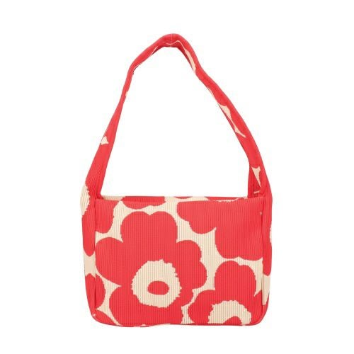 マリメッコ ハンドバッグ レディース KNITTED SHOULDERBAG UNIKKO ピンク marimekko 094141 380 PINK/BEIGE