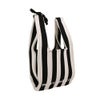 マリメッコ ハンドバッグ レディース KNITTED MINI TOTE MERIROSVO ブラック marimekko 094144 919 BLACK/OFF WHITE