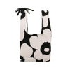 マリメッコ ハンドバッグ レディース KNITTED MINI TOTE UNIKKO ブラック marimekko 094145 911 BLACK/OFF WHITE