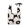マリメッコ ハンドバッグ レディース KNITTED MINI TOTE UNIKKO ブラック marimekko 094145 911 BLACK/OFF WHITE