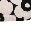 マリメッコ ハンドバッグ レディース KNITTED MINI TOTE UNIKKO ブラック marimekko 094145 911 BLACK/OFF WHITE