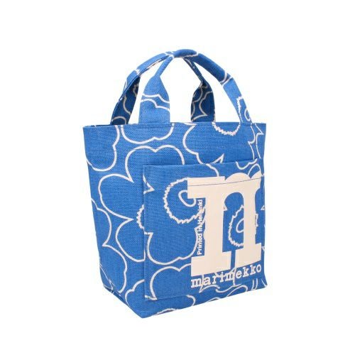 マリメッコ ハンドバッグ レディース MONO MINI TOTE PIIRTO UNIKKO ブルー marimekko 094152 580 Blue/Off White
