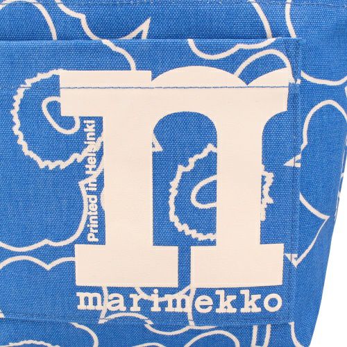 マリメッコ ハンドバッグ レディース MONO MINI TOTE PIIRTO UNIKKO ブルー marimekko 094152 580 Blue/Off White