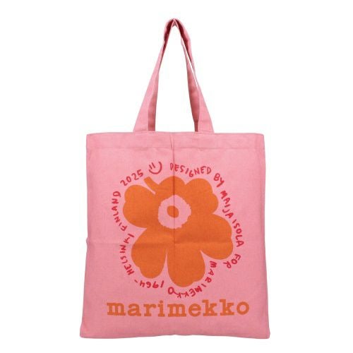 マリメッコ トートバッグ レディース VANKKA UNIKKO PLACEMENT KIOSKI BAG ピンク marimekko 094178 343 PINK/ORANGE/RED