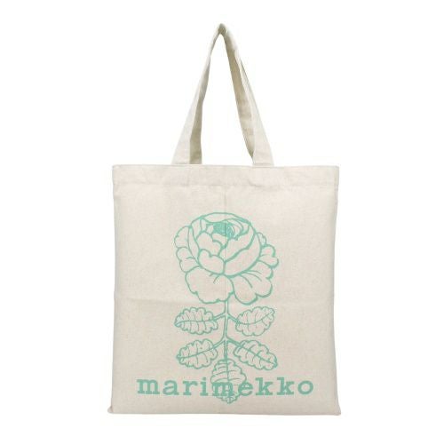 マリメッコ トートバッグ レディース VANKKA VHKIRUUSU PLACEMENT KIOSKI BAG ホワイト marimekko 094179 770 TURQUOISE/GREEN