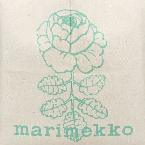 マリメッコ トートバッグ レディース VANKKA VHKIRUUSU PLACEMENT KIOSKI BAG ホワイト marimekko 094179 770 TURQUOISE/GREEN