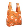 マリメッコ トートバッグ エコバッグ レディース UNIKKO SMART BAG オレンジ marimekko 094138 218 ORANGE/BEIGE/OFF WHITE