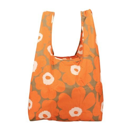 マリメッコ トートバッグ エコバッグ レディース UNIKKO SMART BAG オレンジ marimekko 094138 218 ORANGE/BEIGE/OFF WHITE