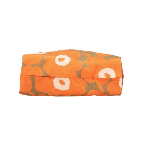 マリメッコ トートバッグ エコバッグ レディース UNIKKO SMART BAG オレンジ marimekko 094138 218 ORANGE/BEIGE/OFF WHITE