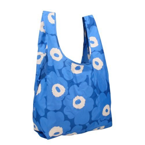 マリメッコ トートバッグ エコバッグ レディース UNIKKO SMART BAG ブルー marimekko 094138 515 BLUE/DARK BLUE/OFF WHITE