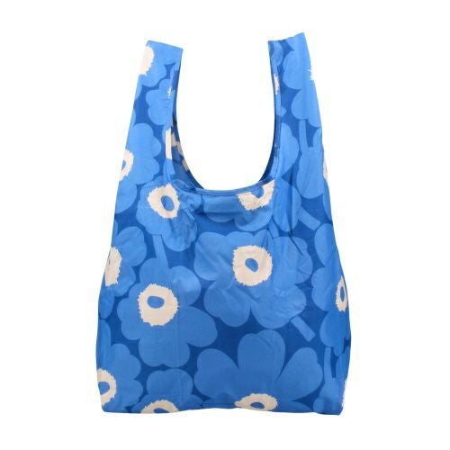 マリメッコ トートバッグ エコバッグ レディース UNIKKO SMART BAG ブルー marimekko 094138 515 BLUE/DARK BLUE/OFF WHITE