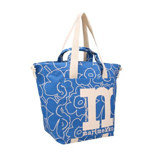 マリメッコ ショルダーバッグ レディース MONO CITY TOTE PIIRTO UNIKKO ブルー marimekko 094150 580 Blue/Off White
