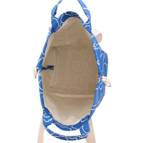 マリメッコ ショルダーバッグ レディース MONO CITY TOTE PIIRTO UNIKKO ブルー marimekko 094150 580 Blue/Off White