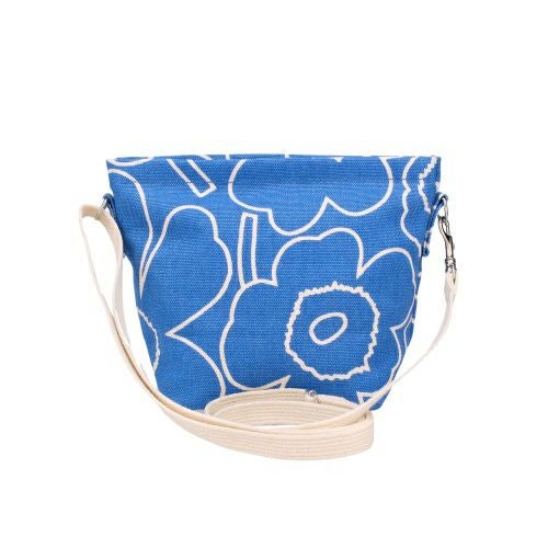 マリメッコ ショルダーバッグ レディース MONO MINI CROSSBODY PIIRTO UNIKKO ブルー marimekko 094154 580 Blue/Off White