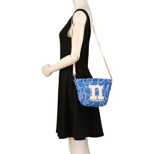 マリメッコ ショルダーバッグ レディース MONO MINI CROSSBODY PIIRTO UNIKKO ブルー marimekko 094154 580 Blue/Off White