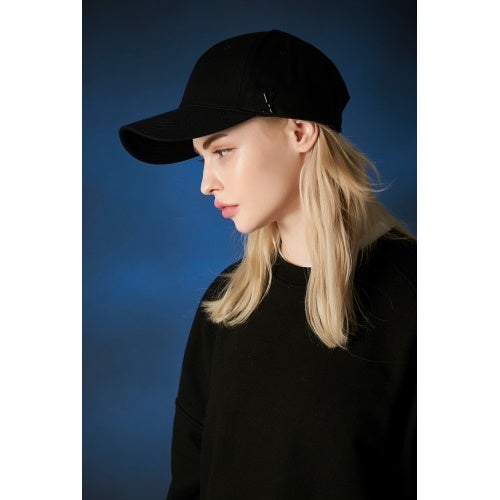 バザール 帽子 キャップ レディース Stud Logo Over Fit Ball Cap ブラック VARZAR 496 BLACK