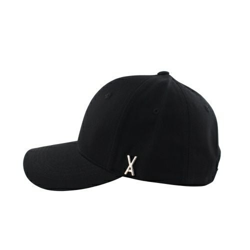 バザール 帽子 キャップ レディース Stud Logo Over Fit Ball Cap ブラック VARZAR 496 BLACK