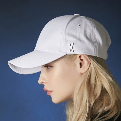 バザール 帽子 キャップ レディース Stud Logo Over Fit Ball Cap ホワイト VARZAR 497 WHITE