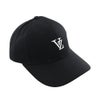 バザール 帽子 キャップ レディース 3D Monogram Logo Over Fit Ball Cap ブラック VARZAR 504 BLACK