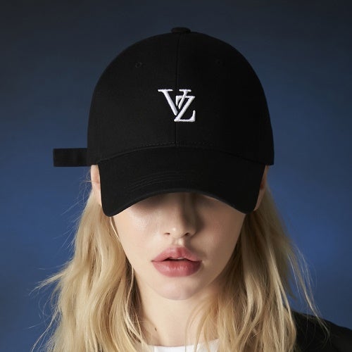 バザール 帽子 キャップ レディース 3D Monogram Logo Over Fit Ball Cap ブラック VARZAR 504 BLACK