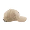 バザール 帽子 キャップ レディース 3D Monogram Logo Over Fit Ball Cap ベージュ VARZAR 505 BEIGE