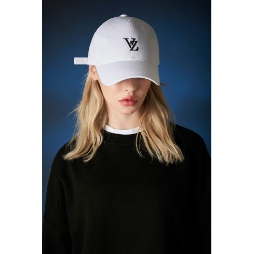 バザール 帽子 キャップ レディース 3D Monogram Logo Over Fit Ball Cap ホワイト VARZAR 507 WHITE