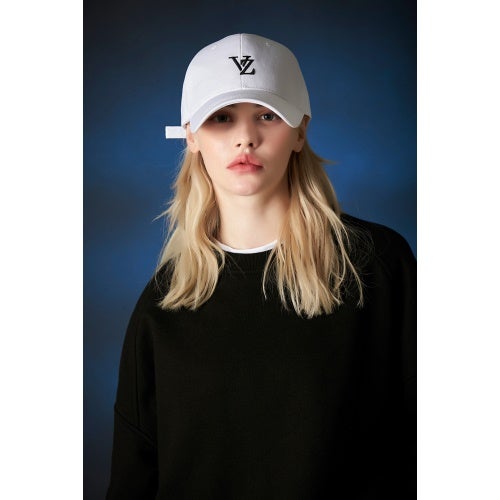 バザール 帽子 キャップ レディース 3D Monogram Logo Over Fit Ball Cap ホワイト VARZAR 507 WHITE