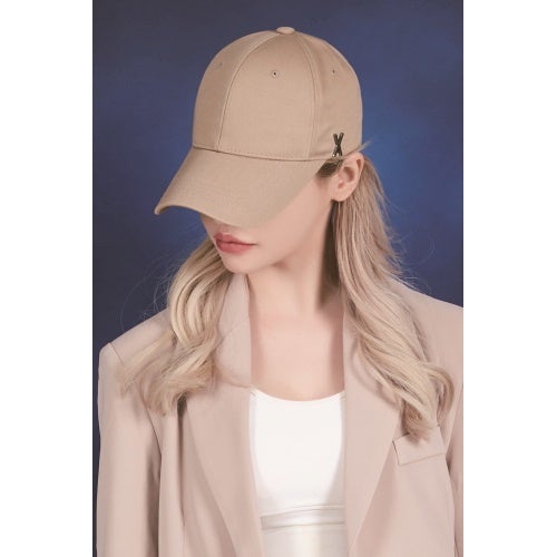 バザール 帽子 キャップ レディース Stud Logo Over Fit Ball Cap ベージュ VARZAR 563 BEIGE