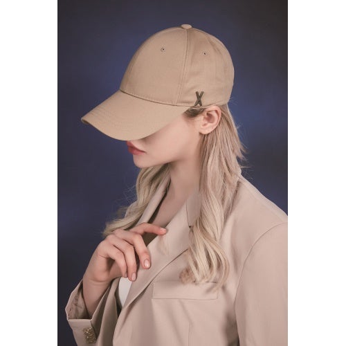 バザール 帽子 キャップ レディース Stud Logo Over Fit Ball Cap ベージュ VARZAR 563 BEIGE