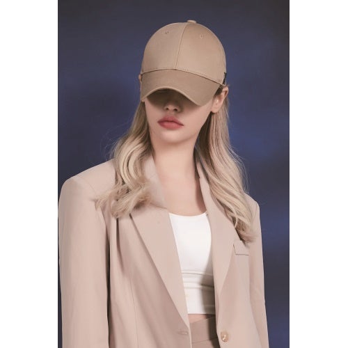 バザール 帽子 キャップ レディース Stud Logo Over Fit Ball Cap ベージュ VARZAR 563 BEIGE