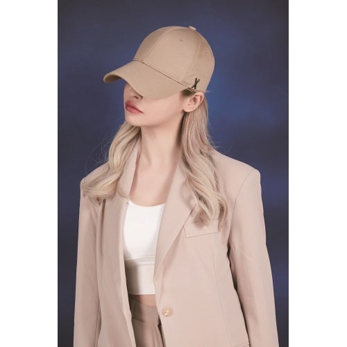 バザール 帽子 キャップ レディース Stud Logo Over Fit Ball Cap ベージュ VARZAR 563 BEIGE
